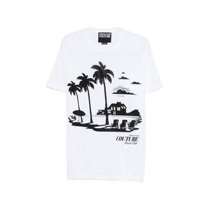 Versace Jeans Couture White T-Shirts & Vests - T-Shirts Men